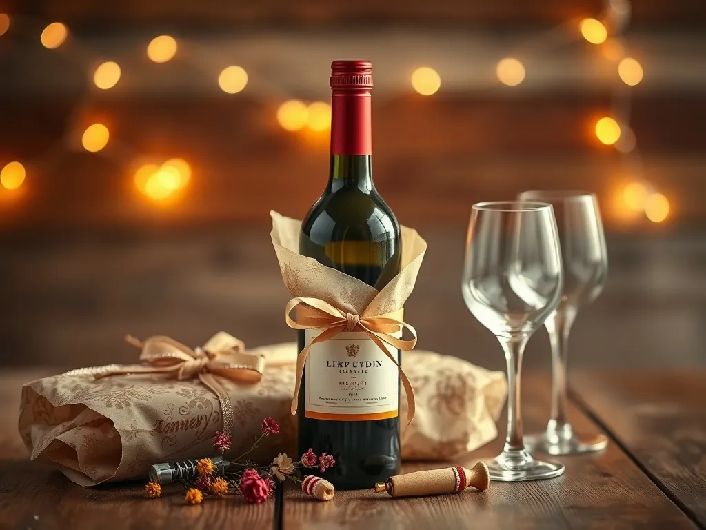 Jak zapakować butelkę wina na prezent ślubny?